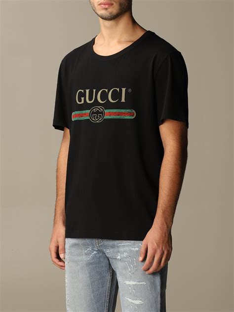 gucci red and black shirt|Gucci symbol t shirt.